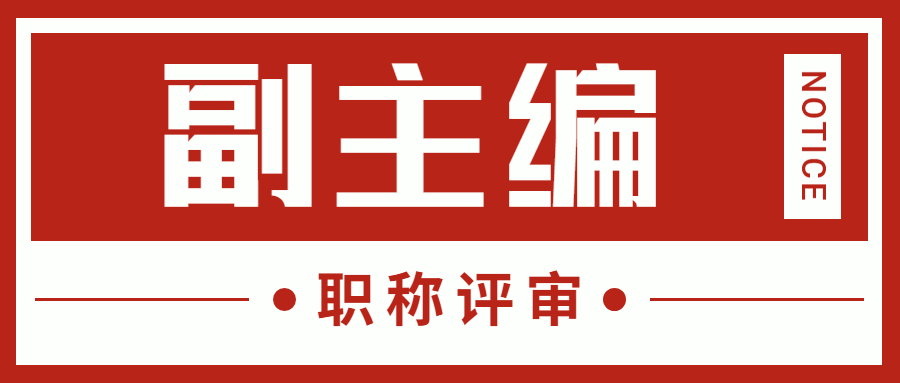 副主编职称评审时是否都可以用